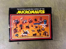 vtg 1978 Mega Corp Micronauts Gammatron 71029 motorized assembly toy rare in box