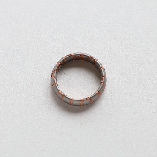 EDC Superconductor Ring Metal Pendant Meteorite Pattern Wood Grain Metal Ring - Picture 15 of 16