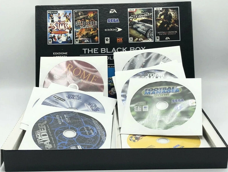 Cofanetto 9 Giochi Per PC The Black Box Collection - Immagine 3 di 3
