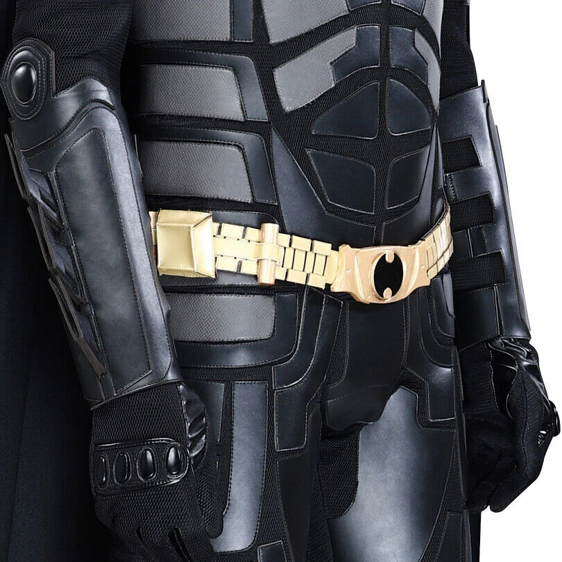 Batman Dark Knight Cosplay Gloves Adult Costume Accessories Wrist Guards HOT - Image 3 of 4
