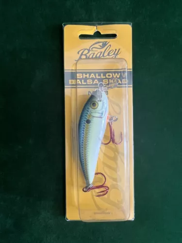 Fishing Lure Bagley Shallow Balsa Shad MTB Exclusive Legendary Action in Package