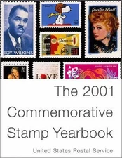 The 2001 Commemorative Stamp Yearbook by United States Postal Service