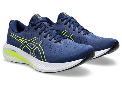 ASICS GEL Excite 10 Men's Sneakers running shoes Blue expensive/saftey yellow 10