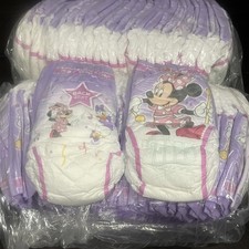Pull-Ups Girls Training Pants 4T-5T 56 Count Purple Pink Minnie Mouse Daisy