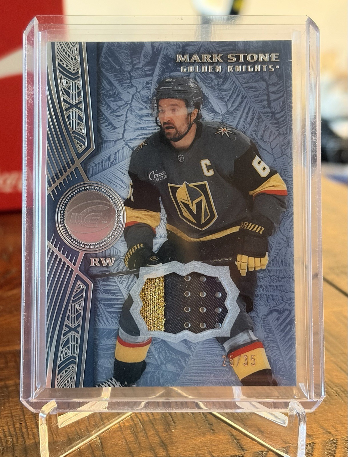 2025-26 UD Ice Hockey Mark Stone Patch /35 Card #84