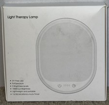 Light Therapy Lamp, Uv-Free 10000 Lux Therapy Light Daylight Lamp Touch Control