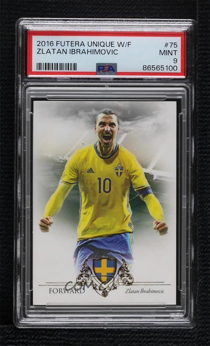 Zlatan Ibrahimovic trading card