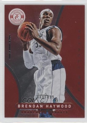 2012-13 Totally Certified Totally Red 68/499 Brendan Haywood #96 1v0