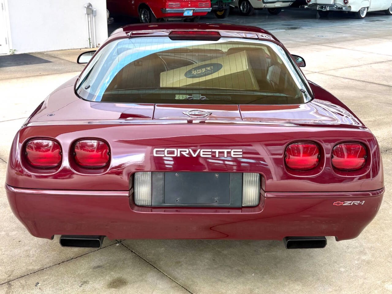 1993 Ruby Red Metallic Chevrolet Corvette   | C4 Corvette Photo 8