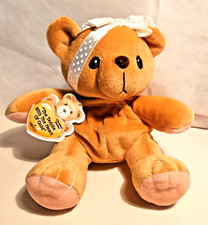 Plush Teddy Bear Jacki 1998, Cherished Teddies, The Teddie With A Heart of Gold