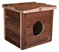 Trixie Natural Living Haus Jerrik 15X14X13 Cm Holz Kleintierhaus NagerhüTte