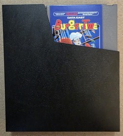 BurgerTime (Nintendo Entertainment System, NES, 1987) Cib Complete - Tested