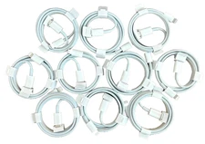 [Lot of 10] Genuine Apple‎ 1M USB-C to Lightning Cable For iPhone/iPad-Brand New