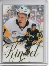 2025-26 Fleer Flair Rookie RC Ben Kindel Penguins card 191