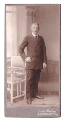 KAB Foto um 1910, Vornehmer Herr, Eisenach