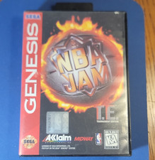 Acclaim NBA Jam T.E. Tournament Edition Sega Genesis w/ Manual NTSC-U/C 1995