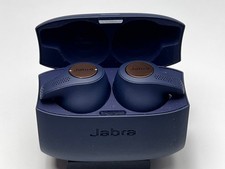 Jabra Elite Active 65t Bluetooth Earbuds Copper Blue   NEW BATTERIES   Excellent