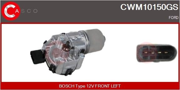 Casco CWM10150GS Wischermotor Vorne FüR Ford-image