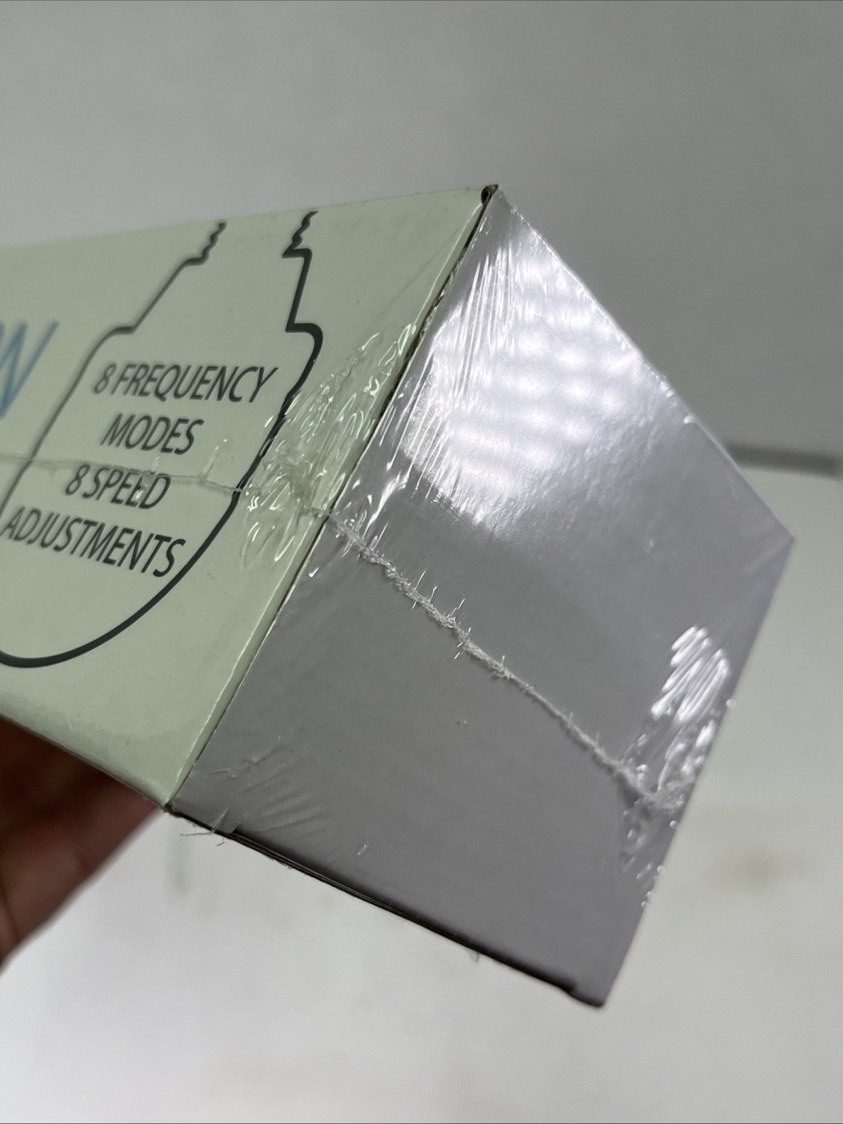 Body Back Relaxation Massager -White Multifunction 8-speed 20 Frequencies