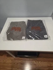 2 The Normal Brand Comfort Terry Utility Short 36 7 Inseam Grey Taupe Shorts 