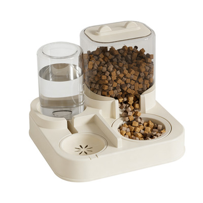 Compatible for Feeder Cat Dog Feeding Cats Supplies Food Storage Dispenser