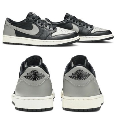 Air Jordan 1 Low ブラック/グレー Nike Air Jordan 1 Low Retro {2015} Shadow (Size 9.5) 888410266519
