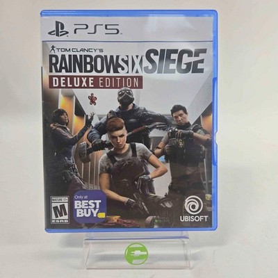 Rainbow Six Siege [Deluxe Edition] (Sony PlayStation 5 PS5, 2021)