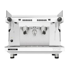 SAN REMO ZOE COMPACT 2 GROUP WHITE HIGH CUP MOBILE ESPRESSO COFFEE MACHINE - NEW