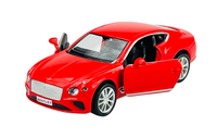 Rmz City Bentley Continental Gt Rot 12Cm Die Cast Metal Model Neu Im Kasten