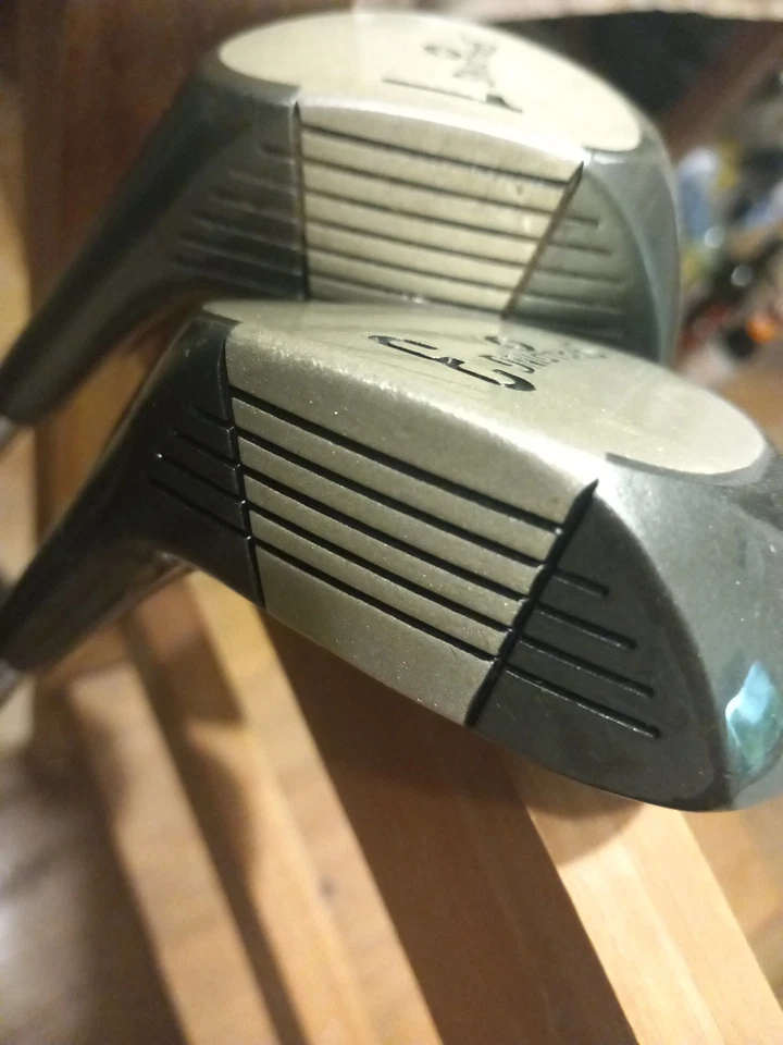 Spalding Driver 1 And 3 Wood Set Tru Flite Golf Clubs Right Handed New - Image 3 of 4