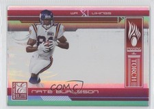 2006 Donruss Elite Passing the Torch Red /1000 Cris Carter Nate Burleson HOF 7tj