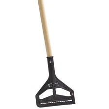 60 In. Quick-Change Mop Head with 1.13 In. Wood Handle (Case of 12)