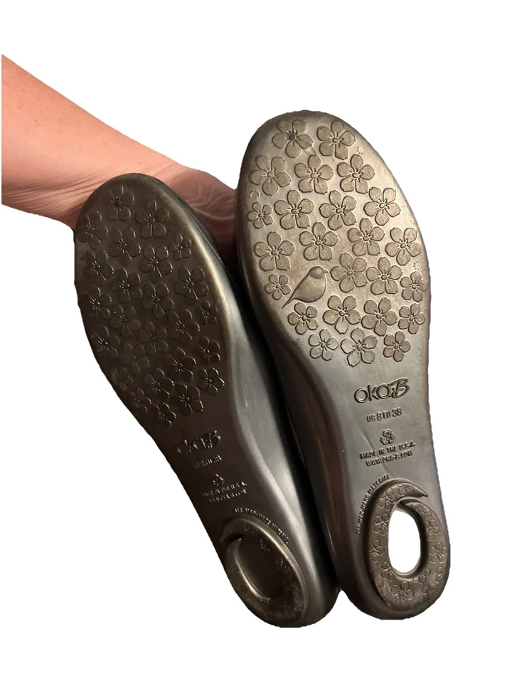 Женские балетки Oka B с украшениями из хрусталя желе размер 8 - Изображение 2 из 3