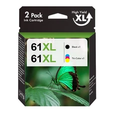 61XL 61 XL Ink Printer Cartridge For HP ENVY 4500 4501 4502 4504 5530 5531 5535