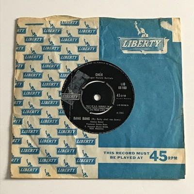 Chér - Bang Bang (My Baby Shot Me Down) 7'' Vinyl Record - LIB 66160