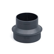 Adapter kanału grzewczego PA6 60MM 75MM, złączka odpylacza, reduktor rur i...