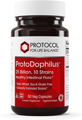 PROTOCOL FOR LIFE BALANCE Proto Dophilus 25 Billion 10 Strains - Support Digesti