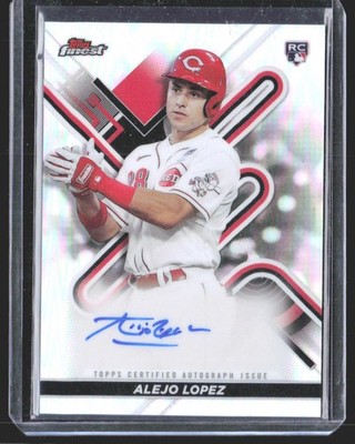 Alejo Lopez 2022 Finest Finest Autographs AU