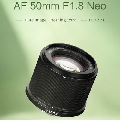 TTArtisan 50mm F1.8 Neo AF Full Frame Prime Lens for Sony Nikon L-mount Cameras