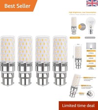 B22 LED Corn Light Bulb Pack of 4 | 12W 1450LM Cool White 6000K Energy Efficient