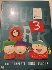 South Park - The Complete Third Season (DVD, 2003, 3-Disc Set) Brand New Sealed