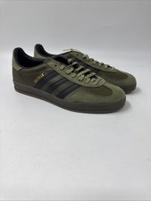 adidas Originals Gazelle Indoor Focus Olive IH4772 Men  s Size 10.5