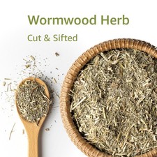 Wormwood Herb   Cut  Sifted   Artemisia Absinthium   Loose Bulk Herb