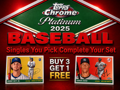 2025 Topps Chrome Platinum Singles Cards 1- 250 You Pick Complete Your Set