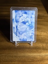 2020 Topps Series 1 - Hyun-Jin Ryu - No. 86 Cyan Printing Plate 1/1!