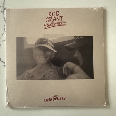 Rob Grant Featuring Lana Del Rey - Lost At Sea - Red Color 7'' Vinyl Single