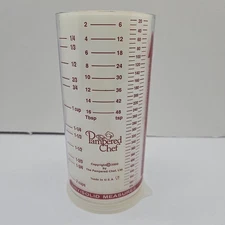 Pampered Chef Measure All 2 Cup Liquid Dry Solid Ingredients Vintage 