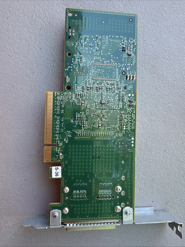 Dell 12DNW Dual Port 6Gb/s SAS HBA Controller Adapter Card PCI High Profile - Image 4 of 4