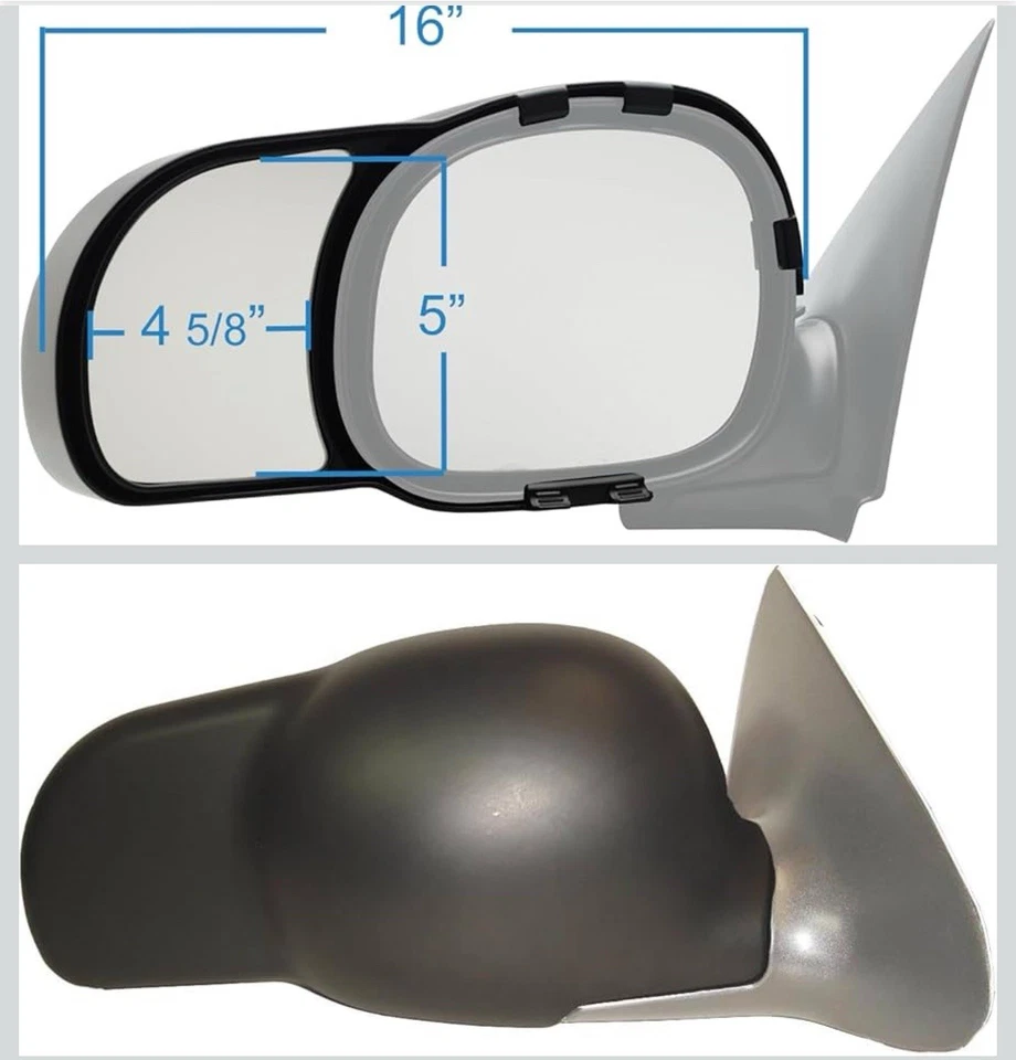 Комплект удлинителей буксировочного зеркала со стороны водителя и пассажира для Ford F-150 97-03 - Изображение 2 из 4