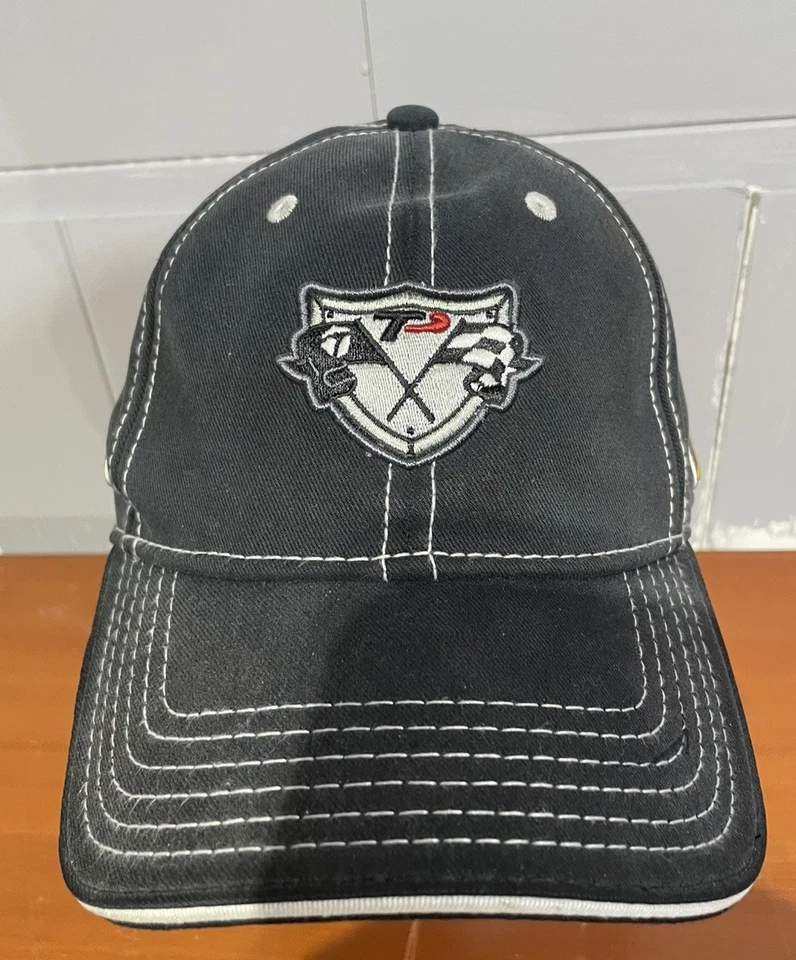Taylor Made Hat Cap Rare One Size Adjustable Strap Back Tour Preferred Black - Image 2 of 4